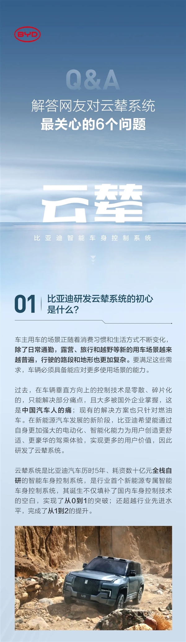 比亚迪云辇的三轮行驶、跳舞、原地起跳是不是噱头?官方回应