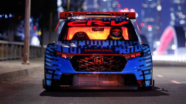 红头发动机超800马力!本田CR-V Hybrid Racer官图:真赛道级SUV来了