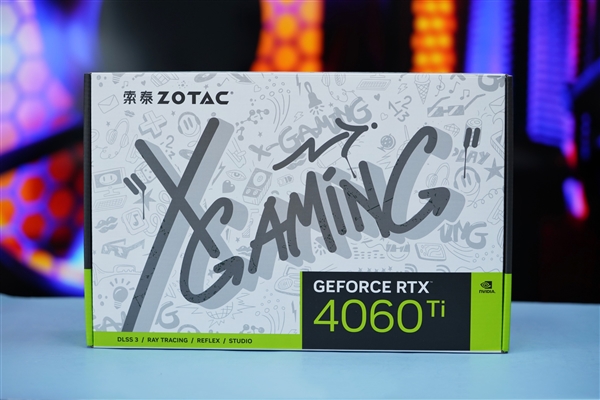 白色机身玩趣十足！索泰RTX 4060 Ti X-GAMING显卡图赏