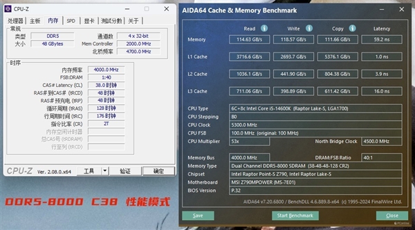 芝奇Trident Z5 Royal DDR5-7200 C36 48GB内存上手：性能猛如虎