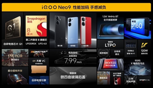 天玑卷王！iQOO Neo9系列五大卖点汇总