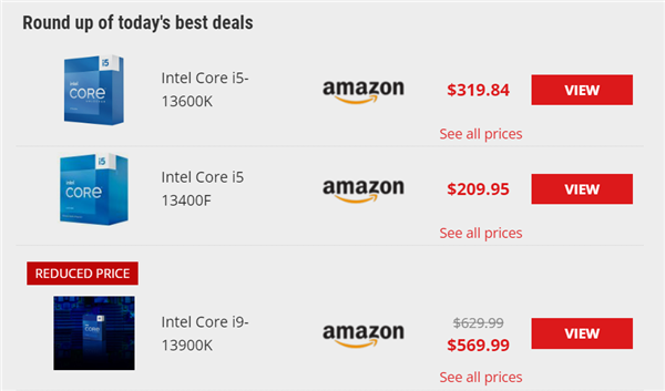 老外评选最佳游戏CPU:Intel包揽前三 AMD性价比真香