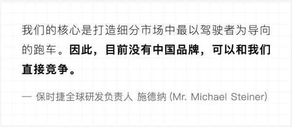 保时捷:我们和中国车没什么可争的