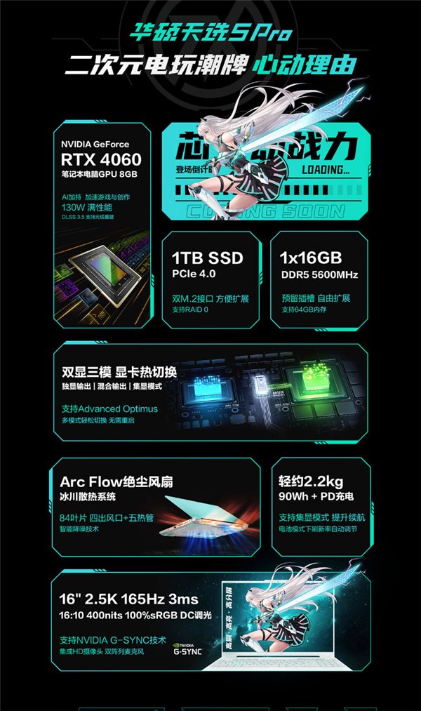 8499元起！华硕天选5 Pro价格公布：i9-13980HX+RTX 4060