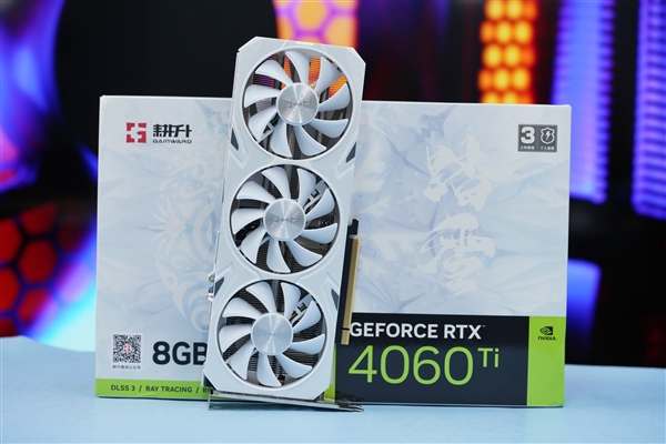 纯白外壳淡雅清新！耕升RTX 4060 Ti踏雪显卡图赏