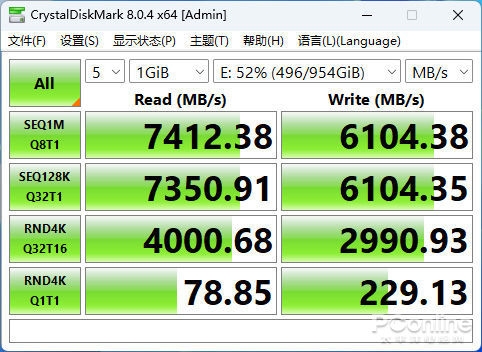 游戏玩家期待的高性价比Gen4盘来了 宏碁掠夺者GM7上手