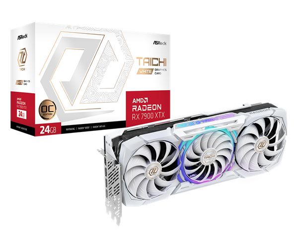 这可能是最好看的RX 7900 XTX:华擎发布太极白色版