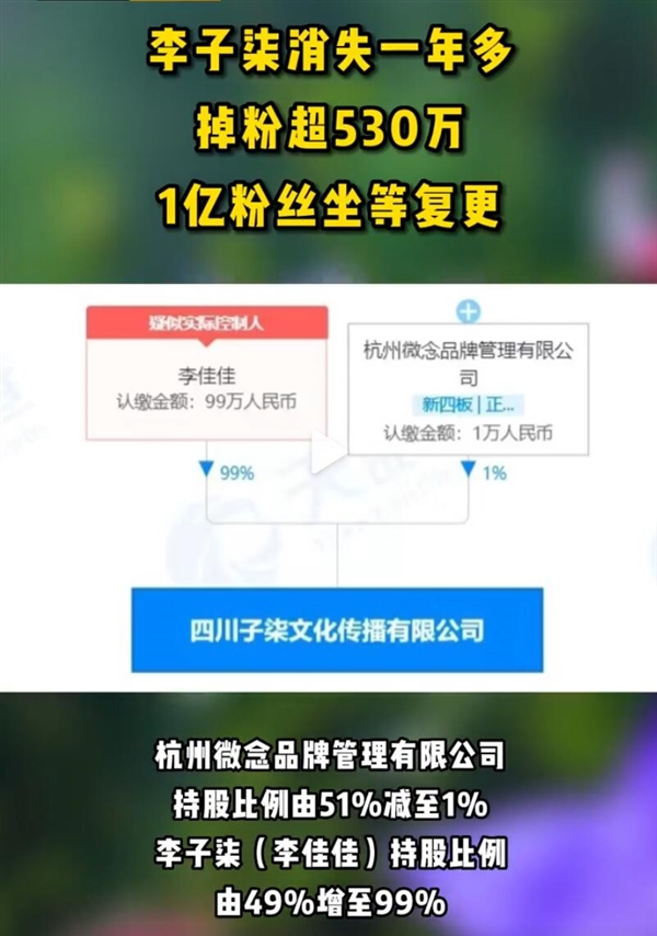 李子柒要复出了！连上三条热搜 还能否重回顶流？