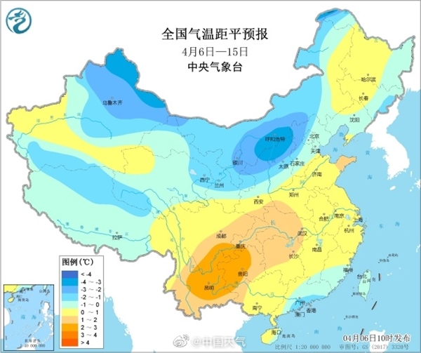 气象台:未来十天冷空气影响频繁 9日起沙尘天气将卷土重来