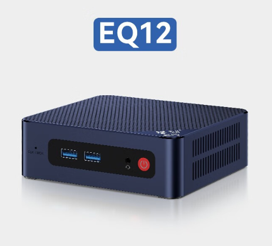795元 零刻EQ12迷你主机上市:双2.5G网口+三屏显示