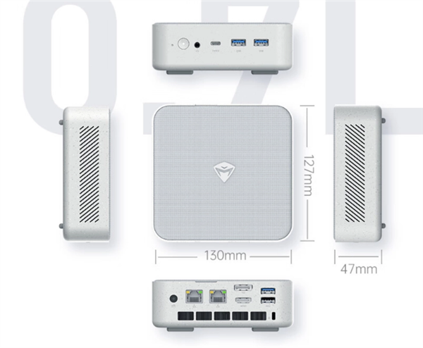 2499元 机械师创物者MINI II迷你主机发布：锐龙7 7840H+全铜散热器