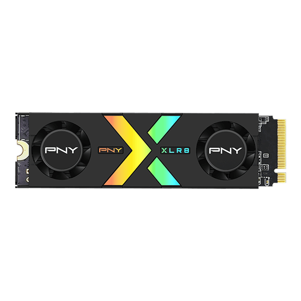 方向错了！PNY PCIe 5.0 SSD竟然用上双风扇 仍旧残血