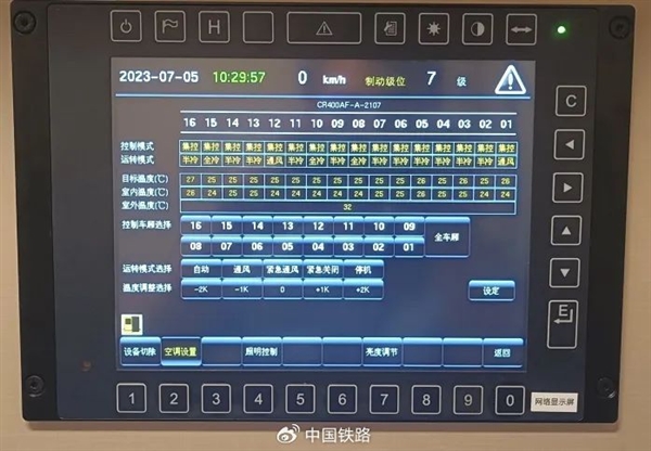 高铁动车的空调是怎么调温度的？官方揭秘：比家里空调复杂多了