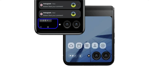 摩托罗拉Razr 2023外观曝光:超大外屏抢眼