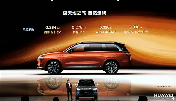 陆地最强SUV！华为问界M9正式登场：加速、刹车均强于百万豪华！