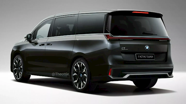 纯电平台打造：宝马首款豪华MPV“i7 Active Tourer”假想图曝光