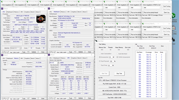 AMD锐龙7000 DDR5内存终于完美！便宜主板也能上8000MHz高频