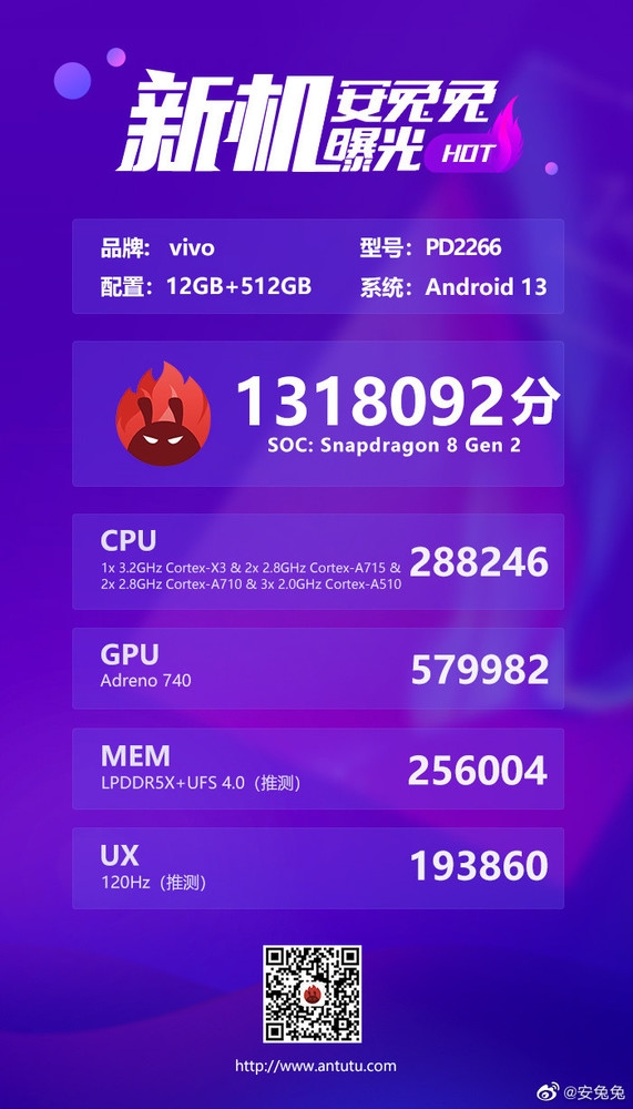 vivo X Fold2影像曝光:IMX866主摄、潜望长焦取消