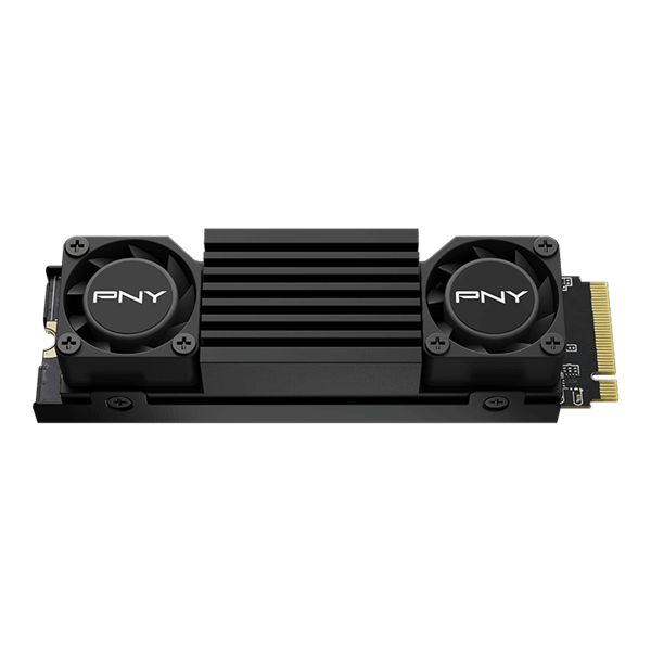 方向错了！PNY PCIe 5.0 SSD竟然用上双风扇 仍旧残血