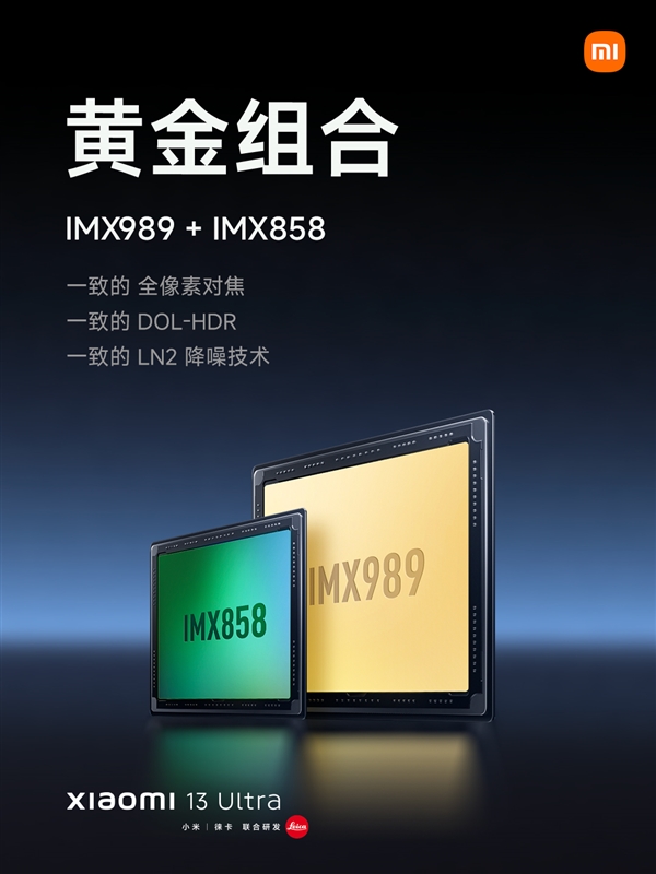 小米13 Ultra首发！魏思琪：IMX989+IMX858是黄金组合