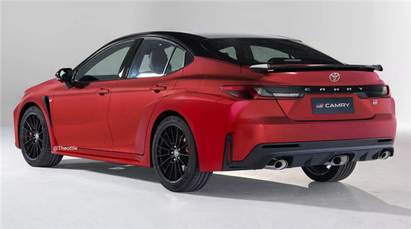 丰田凯美瑞GR高性能版曝光:造型神似领克03+ (图2) 丰田凯美瑞GR高性能版曝光:造型神似领克03+