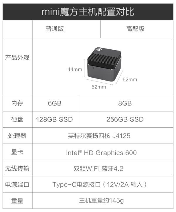 仅989元！小米有品上架魔方二代迷你主机：比手机还轻