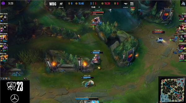 Faker成就四冠王！《英雄联盟》S13总决赛：T1 3:0战胜WBG夺冠