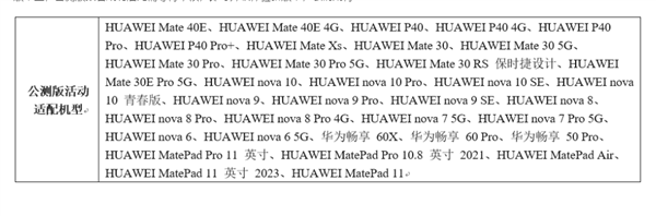 老旗舰流畅度飙升！华为Mate 30等35款机型鸿蒙OS 4公测