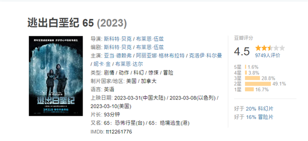《逃出白垩纪》今日网播！误入6500万年前地球 被遍地恐龙追杀