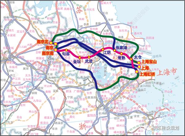 上海-南京第4条大通道！沪宁沿江高铁马上开通：时速350公里