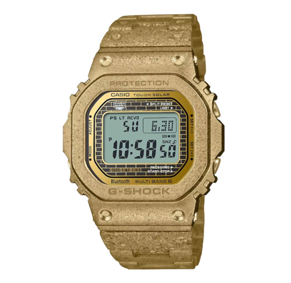 卡西欧推出G-SHOCK 40周年纪念款手表：不锈钢热结晶工艺打造