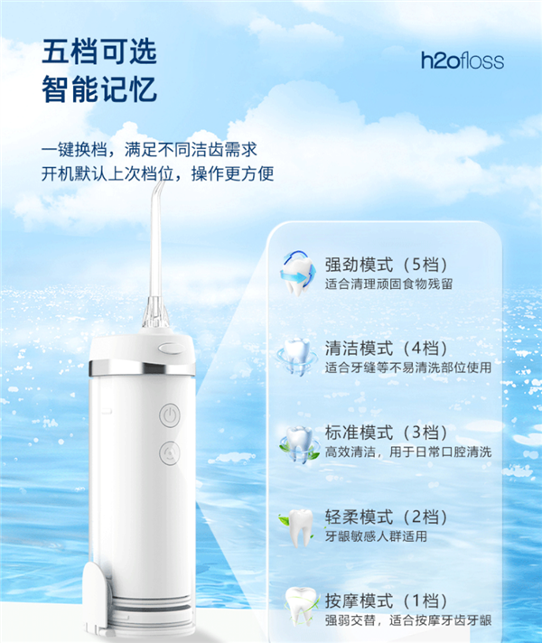 支持华为HiLink:惠齿冲牙器99元狂促(200元大额券)