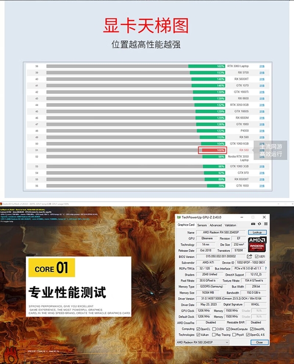 中国山寨厂商真敢玩！5年前的RX 580硬塞入16GB显存