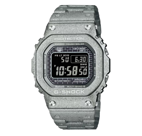 卡西欧推出G-SHOCK 40周年纪念款手表：不锈钢热结晶工艺打造