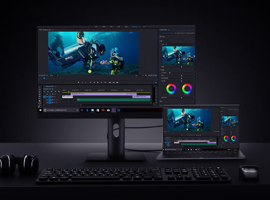 1499元 HKC推出P272U PRO显示器:4K IPS屏、90W供电