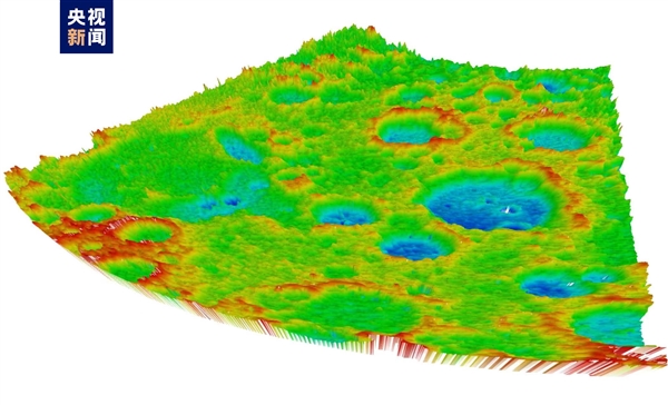 中国复眼成功“开眼” ！公布世界首张基于分布式雷达三维月面图