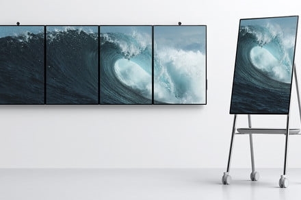 微软或将升级Surface Hub 2S白板：终于可以旋转了