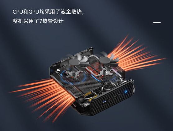 4199元 铭凡HX80G迷你主机上架:锐龙9 6900HX+RX 6600M独显