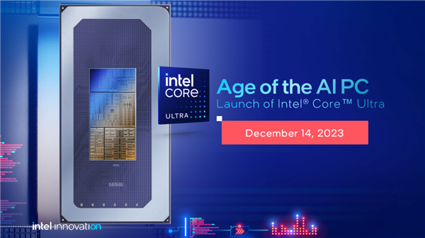 Intel官宣：酷睿Ultra、五代至强12月14日正式发布