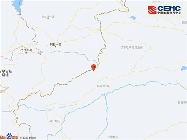 新疆阿克苏5.1级地震:多地网友称睡梦中被晃醒
