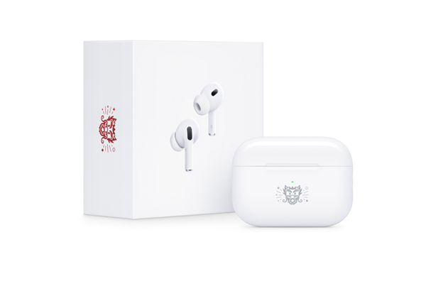 1899元！苹果发布AirPods Pro龙年特别款：耳机盒刻龙头标超吸睛