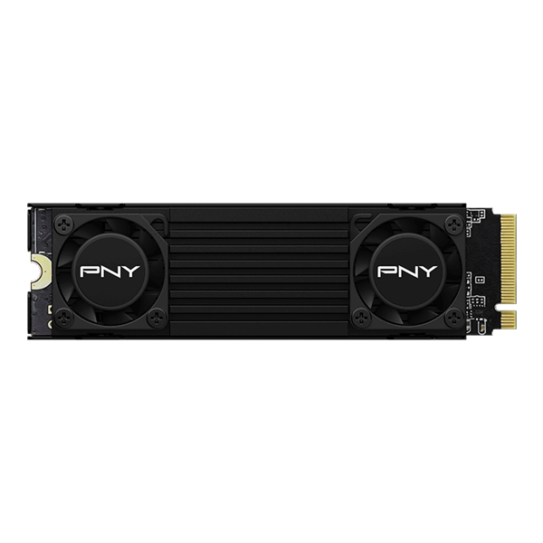 方向错了！PNY PCIe 5.0 SSD竟然用上双风扇 仍旧残血