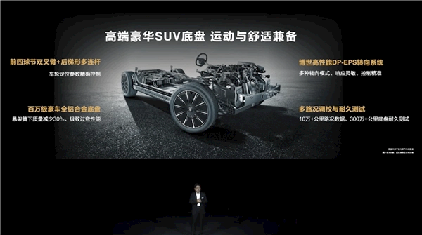 车评人表扬华为问界:看不见的底盘件 大面积用铝合金材料